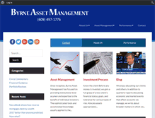 Tablet Screenshot of byrneasset.com